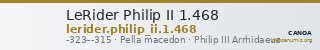 LeRider Philip II 1.468 — CANOA