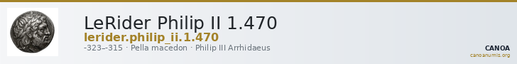 LeRider Philip II 1.470 — CANOA