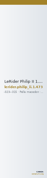 LeRider Philip II 1.473 — CANOA