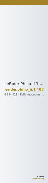 LeRider Philip II 1.488 — CANOA