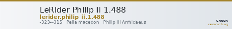 LeRider Philip II 1.488 — CANOA
