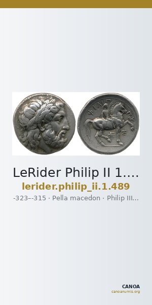 LeRider Philip II 1.489 — CANOA