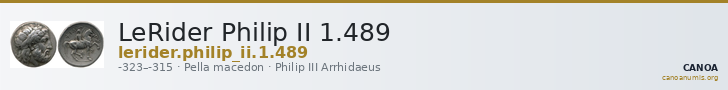LeRider Philip II 1.489 — CANOA