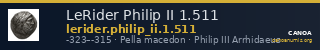 LeRider Philip II 1.511 — CANOA