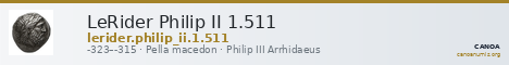 LeRider Philip II 1.511 — CANOA