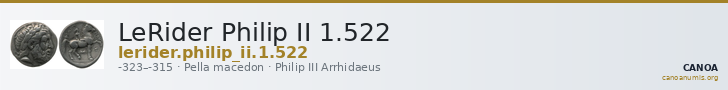 LeRider Philip II 1.522 — CANOA