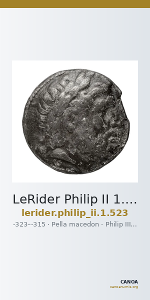 LeRider Philip II 1.523 — CANOA