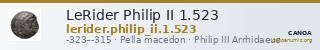 LeRider Philip II 1.523 — CANOA