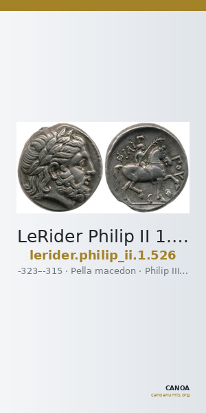 LeRider Philip II 1.526 — CANOA