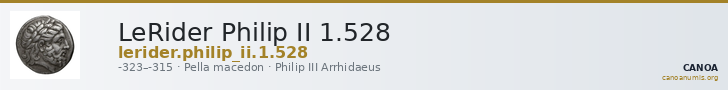 LeRider Philip II 1.528 — CANOA