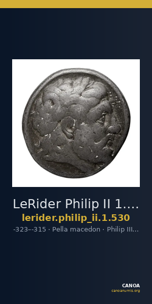 LeRider Philip II 1.530 — CANOA
