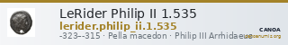 LeRider Philip II 1.535 — CANOA