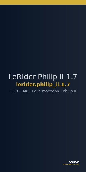 LeRider Philip II 1.7 — CANOA