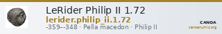 LeRider Philip II 1.72 — CANOA