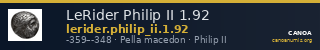 LeRider Philip II 1.92 — CANOA