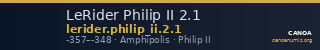 LeRider Philip II 2.1 — CANOA