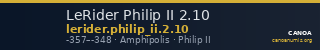 LeRider Philip II 2.10 — CANOA
