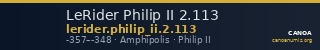 LeRider Philip II 2.113 — CANOA