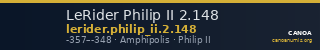 LeRider Philip II 2.148 — CANOA