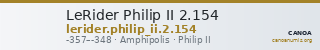LeRider Philip II 2.154 — CANOA
