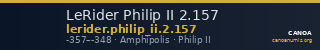 LeRider Philip II 2.157 — CANOA
