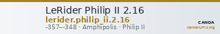 LeRider Philip II 2.16 — CANOA