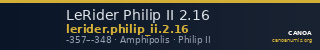 LeRider Philip II 2.16 — CANOA