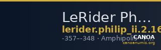 LeRider Philip II 2.164 — CANOA