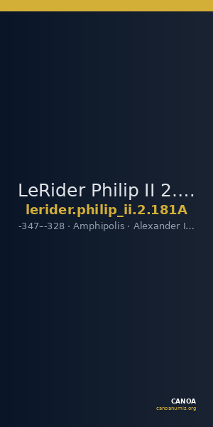 LeRider Philip II 2.181A — CANOA