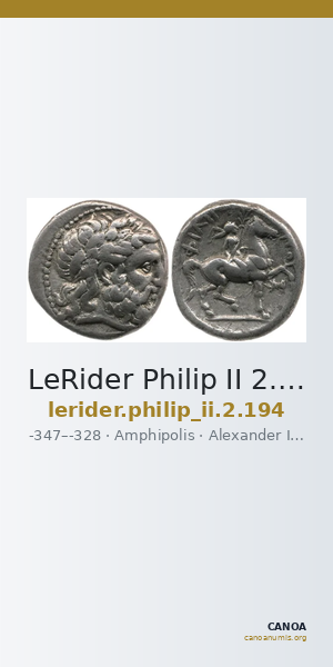 LeRider Philip II 2.194 — CANOA