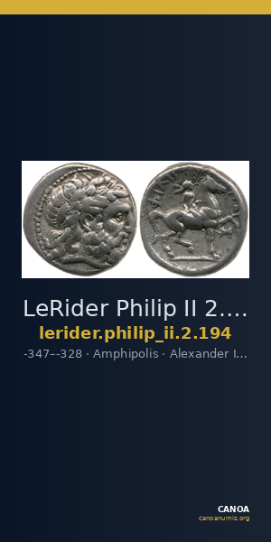 LeRider Philip II 2.194 — CANOA