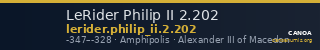 LeRider Philip II 2.202 — CANOA