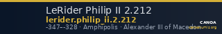 LeRider Philip II 2.212 — CANOA