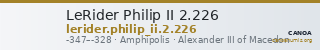 LeRider Philip II 2.226 — CANOA