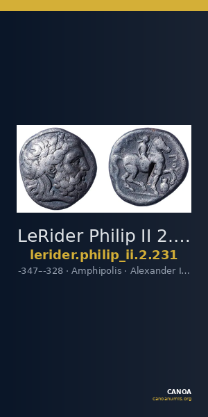 LeRider Philip II 2.231 — CANOA