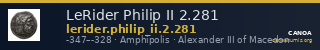 LeRider Philip II 2.281 — CANOA