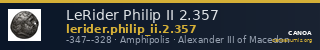 LeRider Philip II 2.357 — CANOA