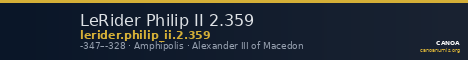 LeRider Philip II 2.359 — CANOA
