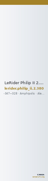 LeRider Philip II 2.380 — CANOA