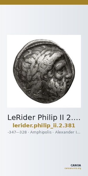 LeRider Philip II 2.381 — CANOA