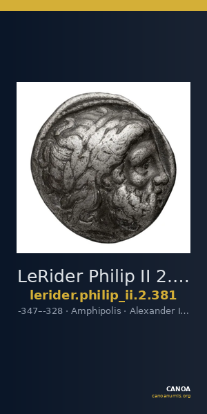 LeRider Philip II 2.381 — CANOA