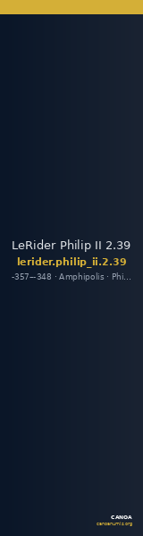 LeRider Philip II 2.39 — CANOA