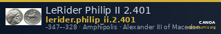LeRider Philip II 2.401 — CANOA