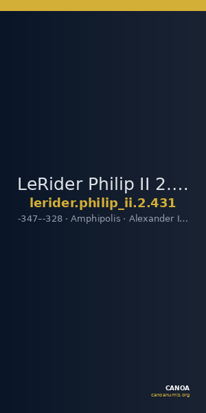 LeRider Philip II 2.431 — CANOA