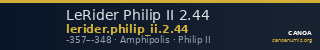 LeRider Philip II 2.44 — CANOA