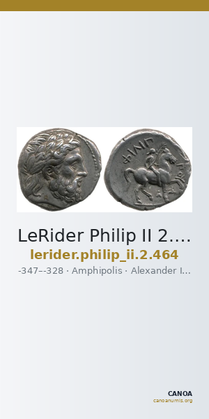 LeRider Philip II 2.464 — CANOA