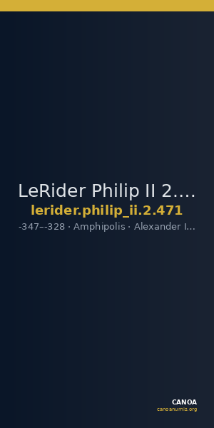 LeRider Philip II 2.471 — CANOA