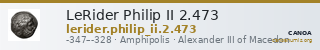 LeRider Philip II 2.473 — CANOA
