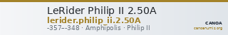 LeRider Philip II 2.50A — CANOA