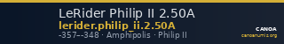 LeRider Philip II 2.50A — CANOA